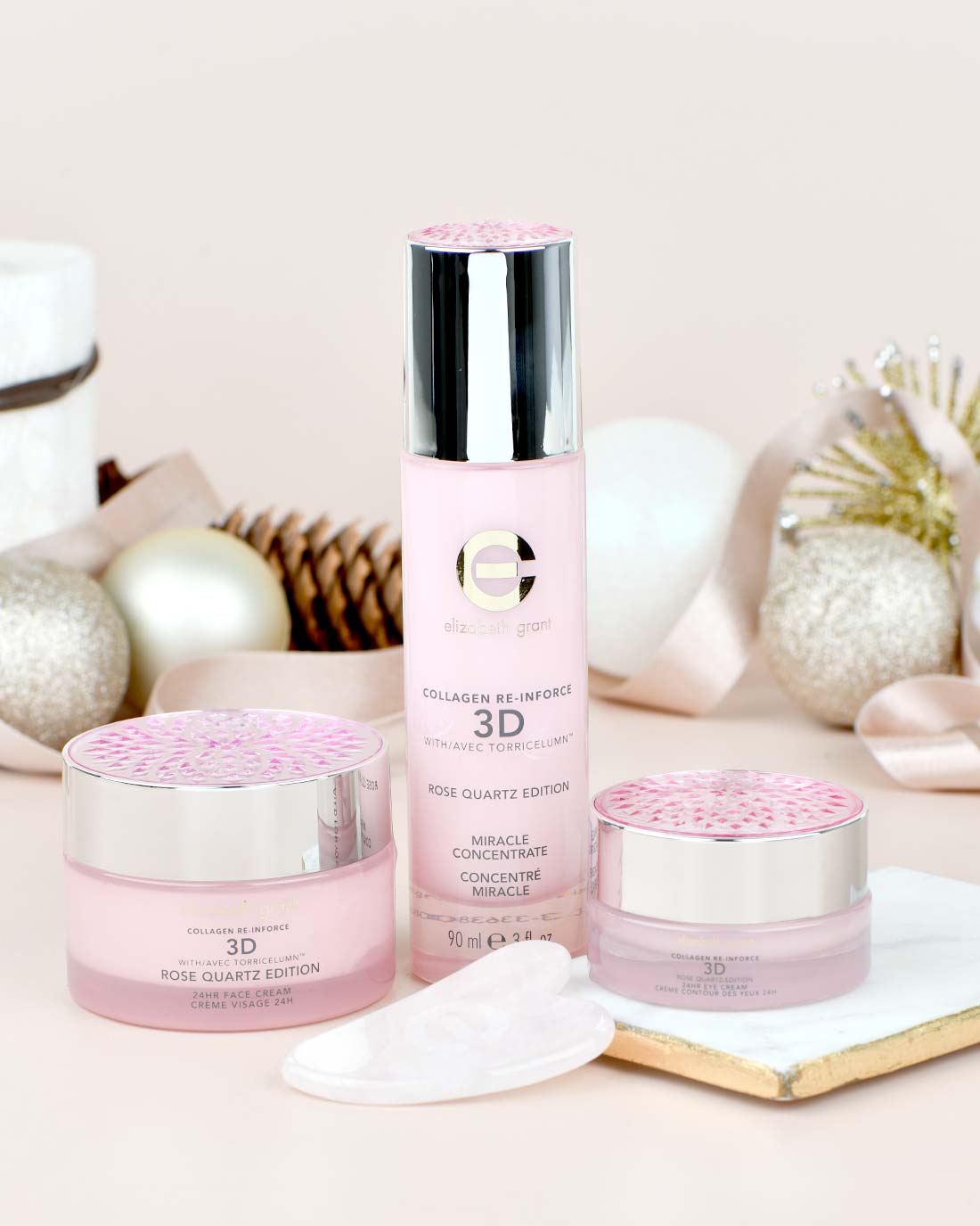 Collagen Re-Inforce With Rose Quartz Bundle