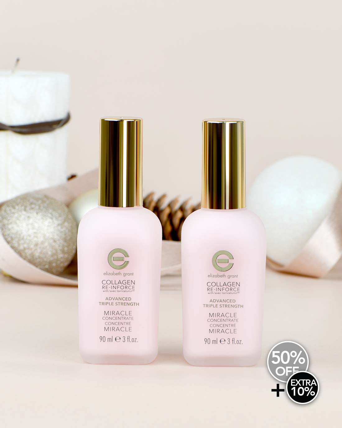 Collagen Re-Inforce Triple Strength Miracle Concentrate Holiday DUO