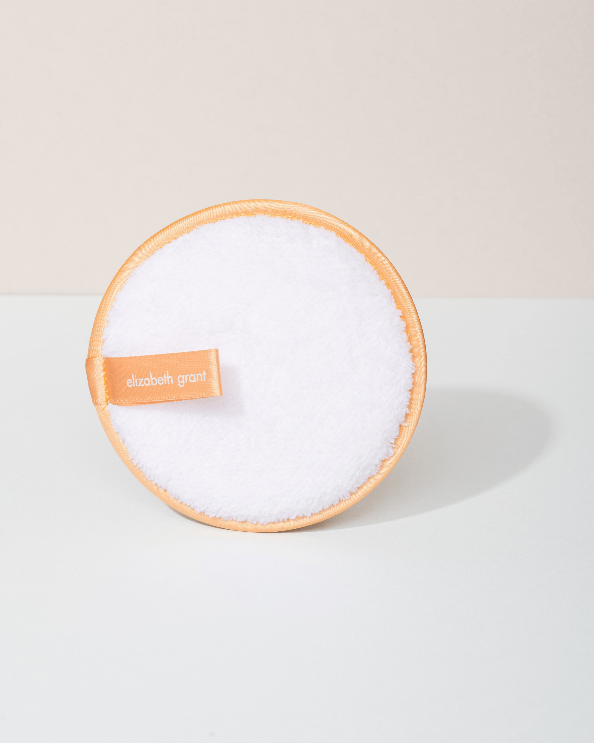 Elizabeth Grant Skin Care White Reusable Microfiber Facial Cleansing Puff