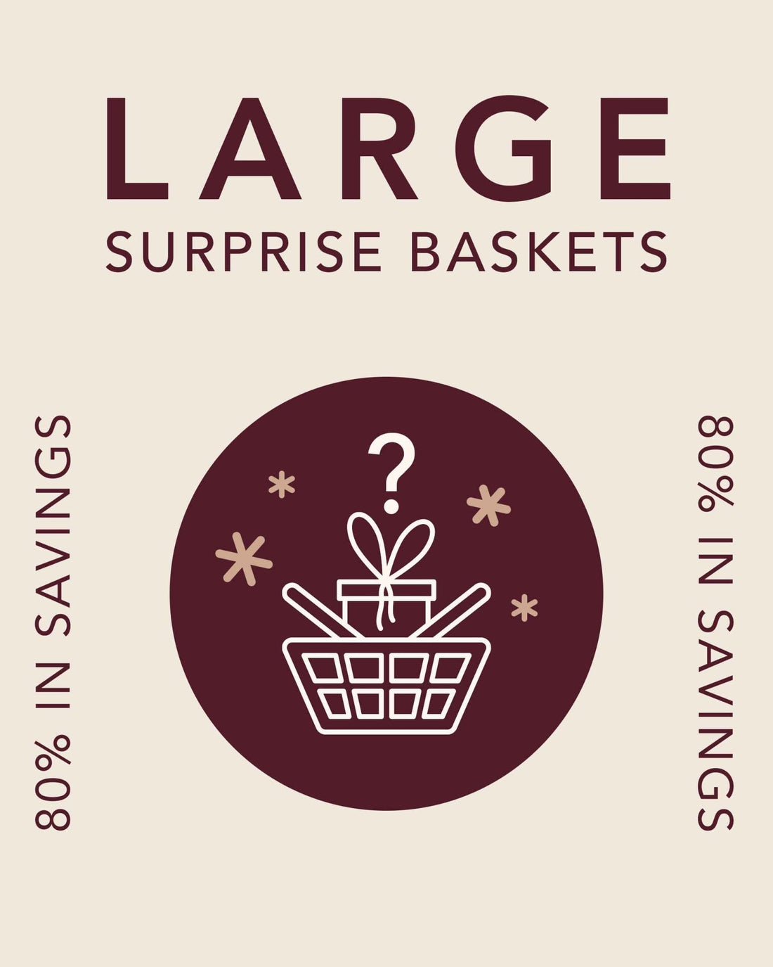 Large Surprise Basket - Save 80% - Elizabeth Grant Skin Care