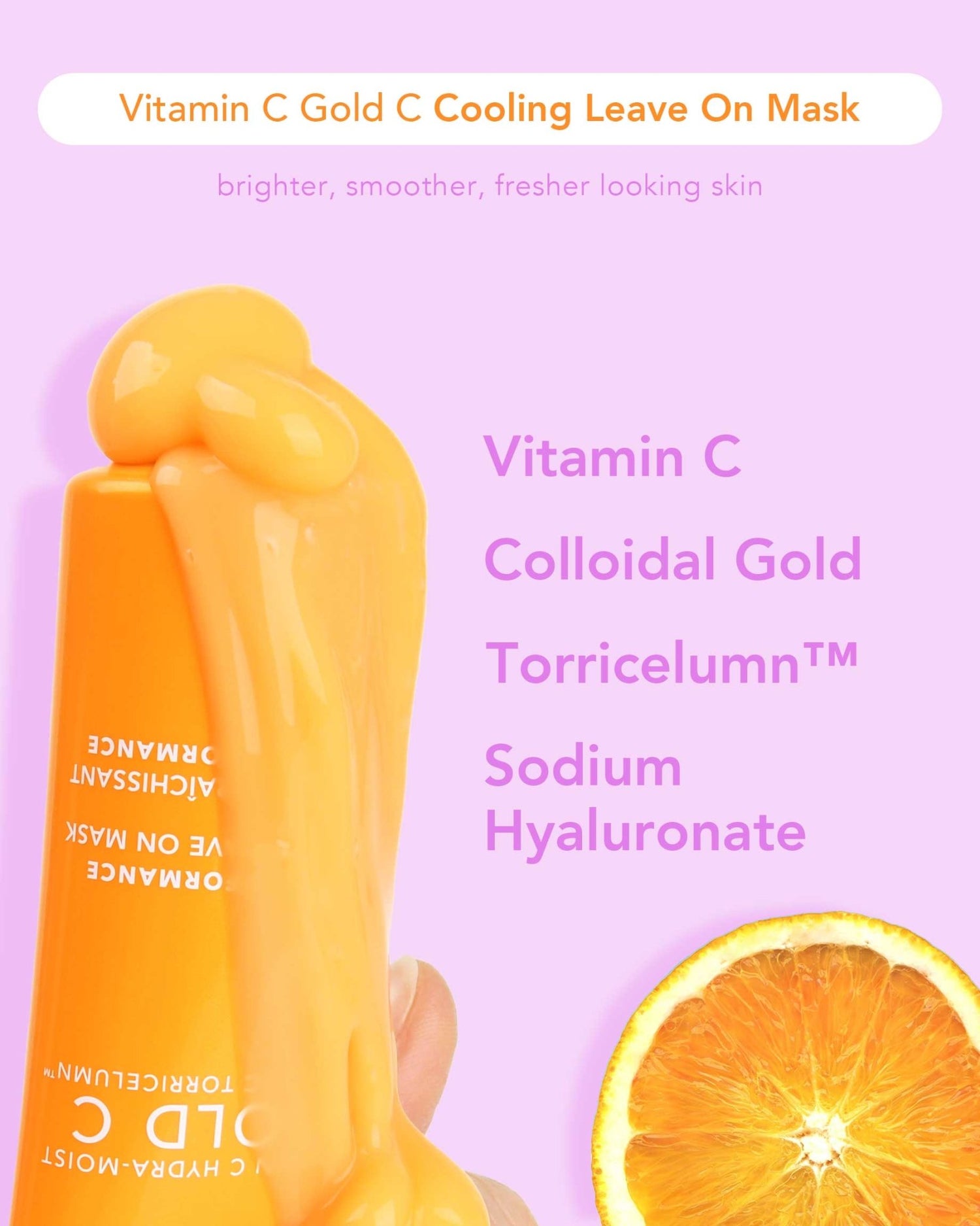 Vitamin C Gold C Cooling Leave On Mask - Elizabeth Grant Skin Care